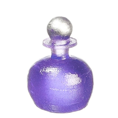 Purple Dollhouse Miniature Perfume Bottle - Little Shop of Miniatures