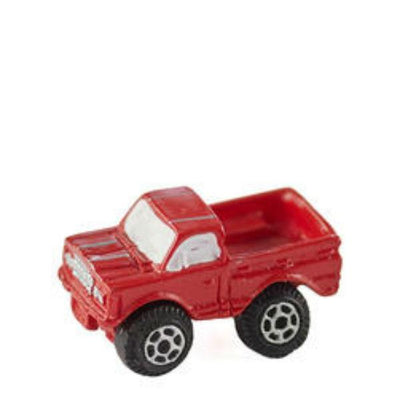 Red Dollhouse Miniature Toy Truck - Little Shop of Miniatures