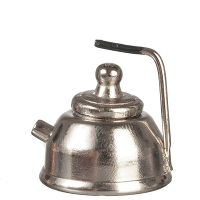 Silver Dollhouse Miniature Teapot - Little Shop of Miniatures
