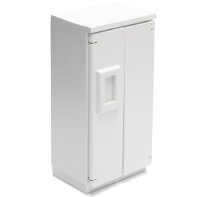 White Modern Dollhouse Miniature Refrigerator - Little Shop of Miniatures