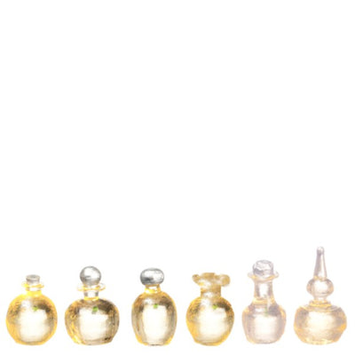 Yellow Dollhouse Miniature Bottles - Little Shop of Miniatures